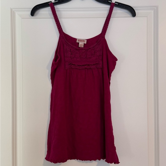 Mossimo Supply Co. Tops - Mossimo Supply Co. Dark Magenta Tank Top